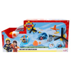 Simba - Strażak Sam Duży samolot ratunkowy 42 cm + figurka Krystyny 9252615