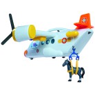 Simba - Strażak Sam Duży samolot ratunkowy 42 cm + figurka Krystyny 9252615