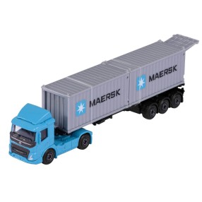 Majorette - Metalowa ciężarówka Maersk z dwoma kontenerami 2057289 B