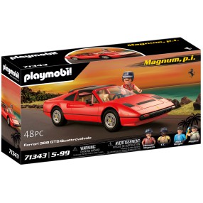 Playmobil - Magnum, P.I. Samochód Ferrari 308 GTS Quattrovalvole 71343