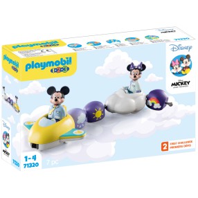 Playmobil - 1.2.3 & Disney Przejażdżka w chmurach Miki i Minnie 71320