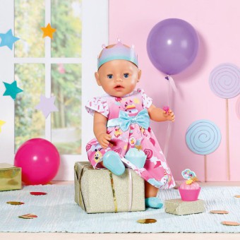 BABY born - Sukienka urodzinowa Dla lalki 43 cm 834152