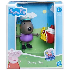 Hasbro Świnka Peppa - Figurka Pies Danny z okrętem F3759