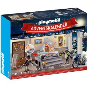 Playmobil - Kalendarz adwentowy 2023 Policja Kradzież w muzeum 71347