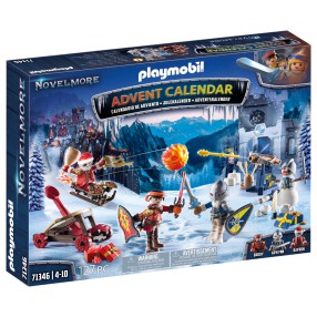 Playmobil - Kalendarz adwentowy 2023 Novelmore Bitwa na śniegu 71346