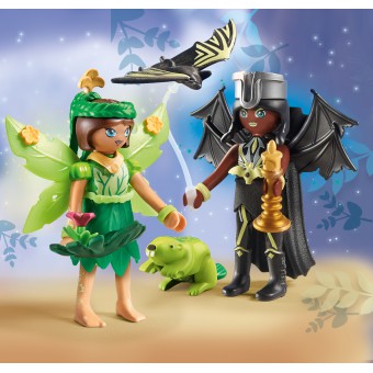 Playmobil - Ayuma Forest Fairy i Bat Fairy z tajemniczymi zwierzątkami 71350