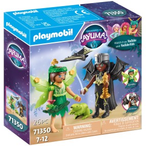 Playmobil - Ayuma Forest Fairy i Bat Fairy z tajemniczymi zwierzątkami 71350