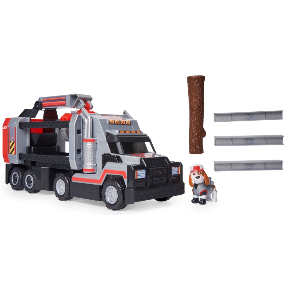 Psi Patrol - Ciężarówka z ruchomym ramieniem + figurka pieska Al 20140201