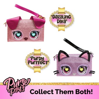 Purse Pets - Interaktywna torebka Szczeniaczek Dazzling Diva ze świecącymi oczami 20143104
