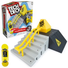 Tech Deck X-Connect - Zestaw startowy Pyramid Shredder + deskorolka fingerboard Almost 20141008