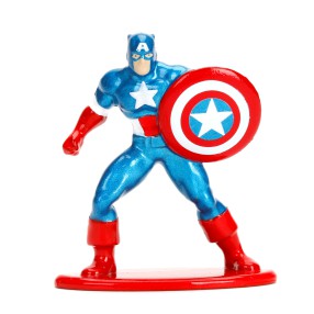 Jada Marvel - Metalowa figurka kolekcjonerska Kapitan Ameryka 3221000 A