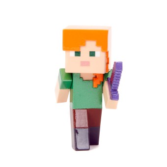 Jada Minecraft - Metalowa figurka kolekcjonerska Alex 3260003 B