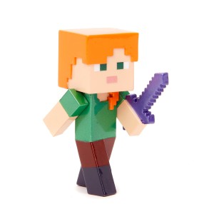 Jada Minecraft - Metalowa figurka kolekcjonerska Alex 3260003 B