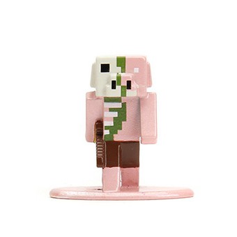 Jada Minecraft - Metalowa figurka kolekcjonerska Zombiefied Piglin 3261002 B