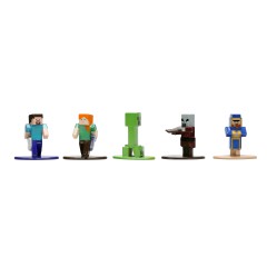 Jada Minecraft - Zestaw metalowych figurek kolekcjonerskich 18 szt. 3265008