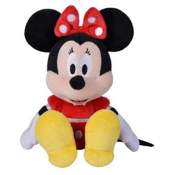 Simba Disney - Maskotka pluszowa Myszka Minnie 25 cm Czerwona 5870226