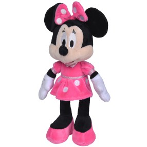 Simba Disney - Maskotka pluszowa Myszka Minnie 25 cm Różowa 5870227