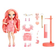 Rainbow High - Modna lalka Pinkly Paige (Różowa) 501923