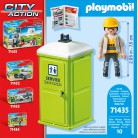 Playmobil - City Action Mobilna toaleta 71435