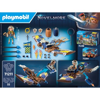 Playmobil - Novelmore Szybowiec Dario 71211