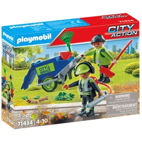 Playmobil - City Action Zespół sprzątający miasto 71434