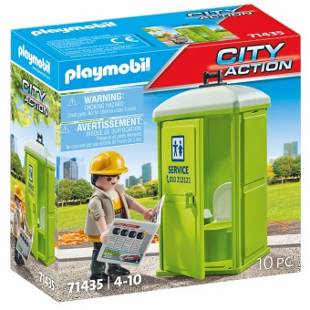 Playmobil - City Action Mobilna toaleta 71435
