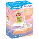 Playmobil - Princess Magic Niebiański tęczowy bączek z księżniczką 71364
