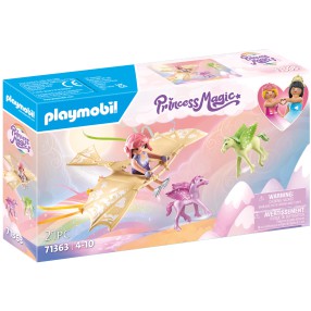 Playmobil - Princess Magic Niebiańska wycieczka z młodym pegazem 71363