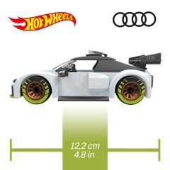 MEGA Hot Wheels - Wyścigówka Audi R8 LMS GT2 Klocki konstrukcyjne 73 elem. HKF93