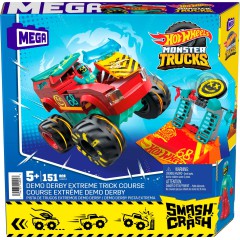 MEGA Hot Wheels - Monster Trucks Demo Derby Klocki konstrukcyjne 151 elem. HNG53