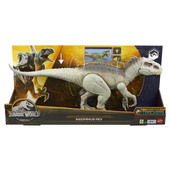 Jurassic World - Duży dinozaur Indominus Rex Atak z ukrycia HNT63