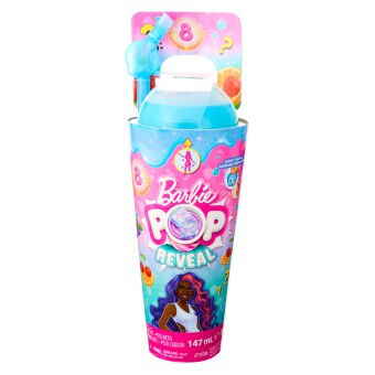 Barbie Pop Reveal - Owocowy miks Lalka Seria Owocowy sok HNW42