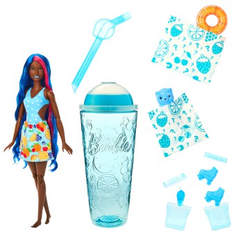 Barbie Pop Reveal - Owocowy miks Lalka Seria Owocowy sok HNW42