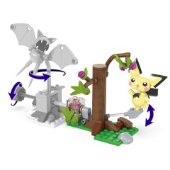 MEGA Pokemon - Leśna przygoda Pikachu Zestaw klocków konstrukcyjnych 84 elem. HPB59