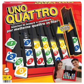 Mattel - UNO Quatro Gra strategiczna HPF82