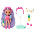 Barbie Extra Fly - Laleczka Mini Minis Plażowa HPN06