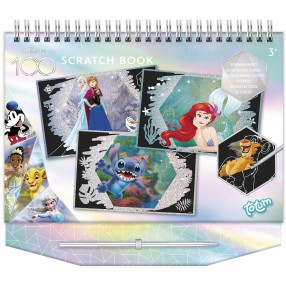 Totum - Zdrapywanka Scratch Book 100-lecie Disney'a 300255
