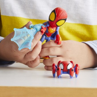 Hasbro Spidey Amazing Friends - Figurka superbohatera Spidey Web-Spinners F7256