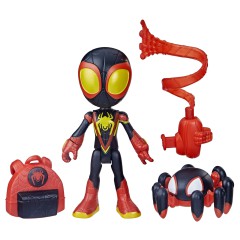 Hasbro Spidey Amazing Friends - Figurka superbohatera Miles Morales Web-Spinners F7257