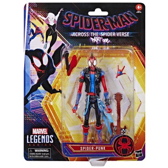 Hasbro Spider-Man - Figurka 15 cm Spider-Punk z serii Marvel Legends F3851