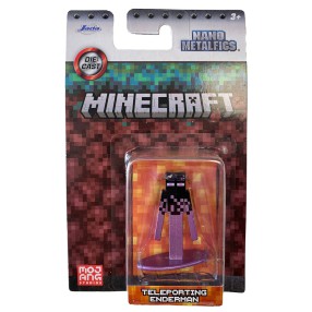 Jada Minecraft - Metalowa figurka kolekcjonerska Teleporting Enderman 3261002 E