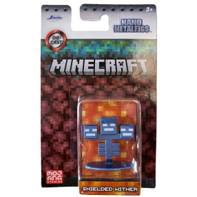 Jada Minecraft - Metalowa figurka kolekcjonerska Shielded Wither 3261002 J
