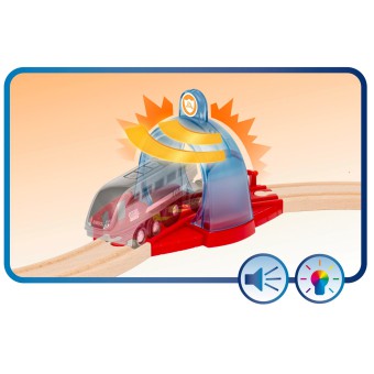Brio - Trains & Vehicles Tunel alarmowy ze strażą pożarną 33976