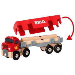 Brio - World Ciężarówka do przewozu drewna 33657