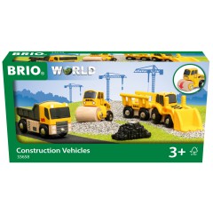 Brio - World Pojazdy budowlane 5 szt. 33658