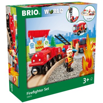 Brio - World Drewniana kolejka Straż Pożarna 33815