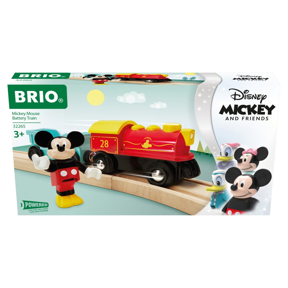 Brio - Disney Pociąg na baterie Myszka Miki 32265