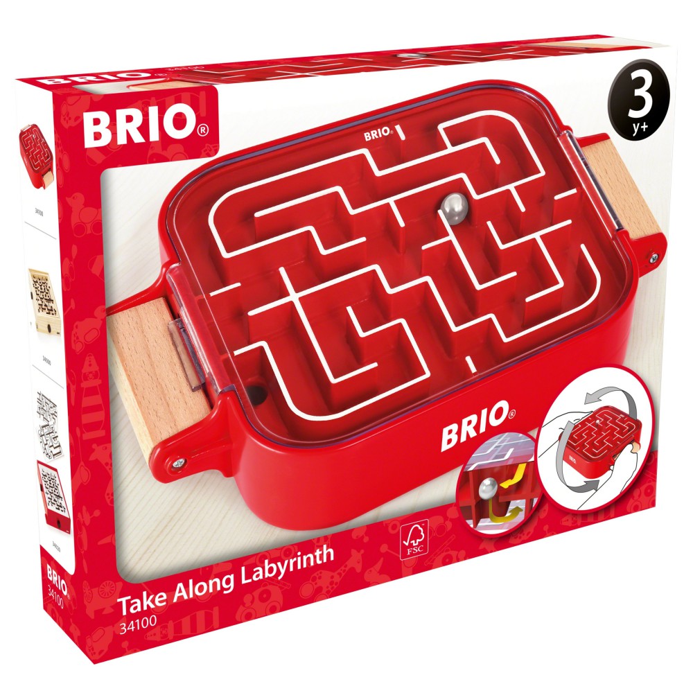 BRIO - Labirynt Gra zręcznościowa 34100