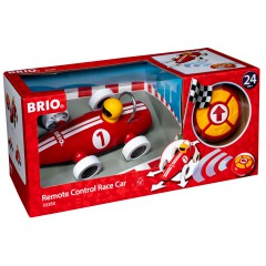 BRIO - Zdalnie sterowany czerwony samochód wyścigowy 30388