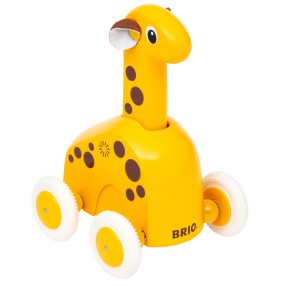 BRIO - Żyrafka Zabawka Naciśnij i Jedź 30229